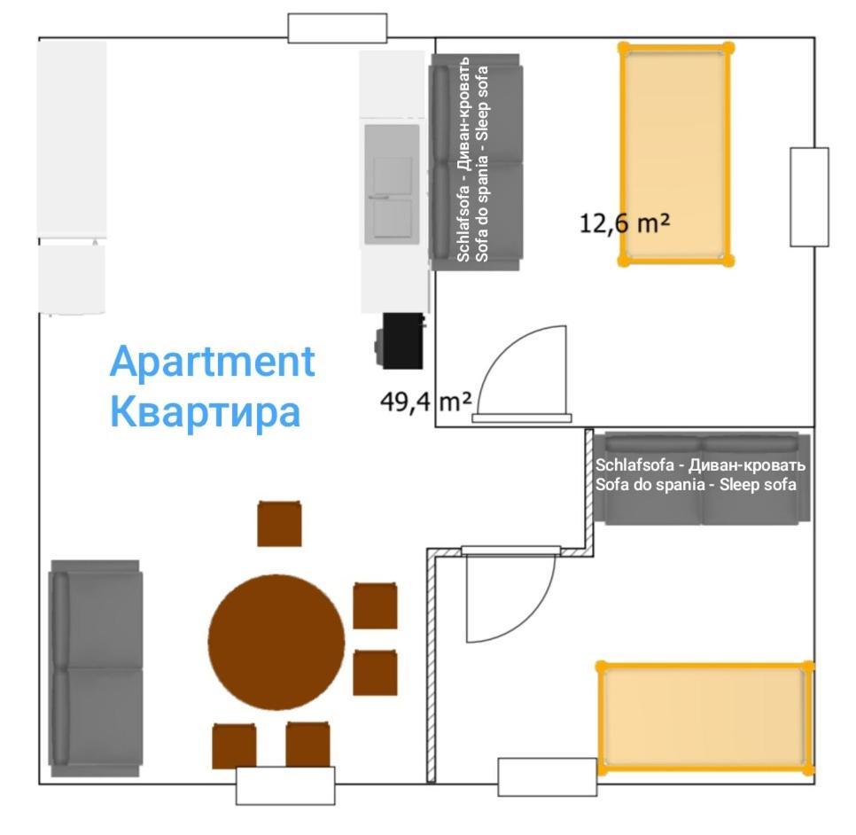 Ferienwohnung Monteurzimmer Plessa Exteriör bild