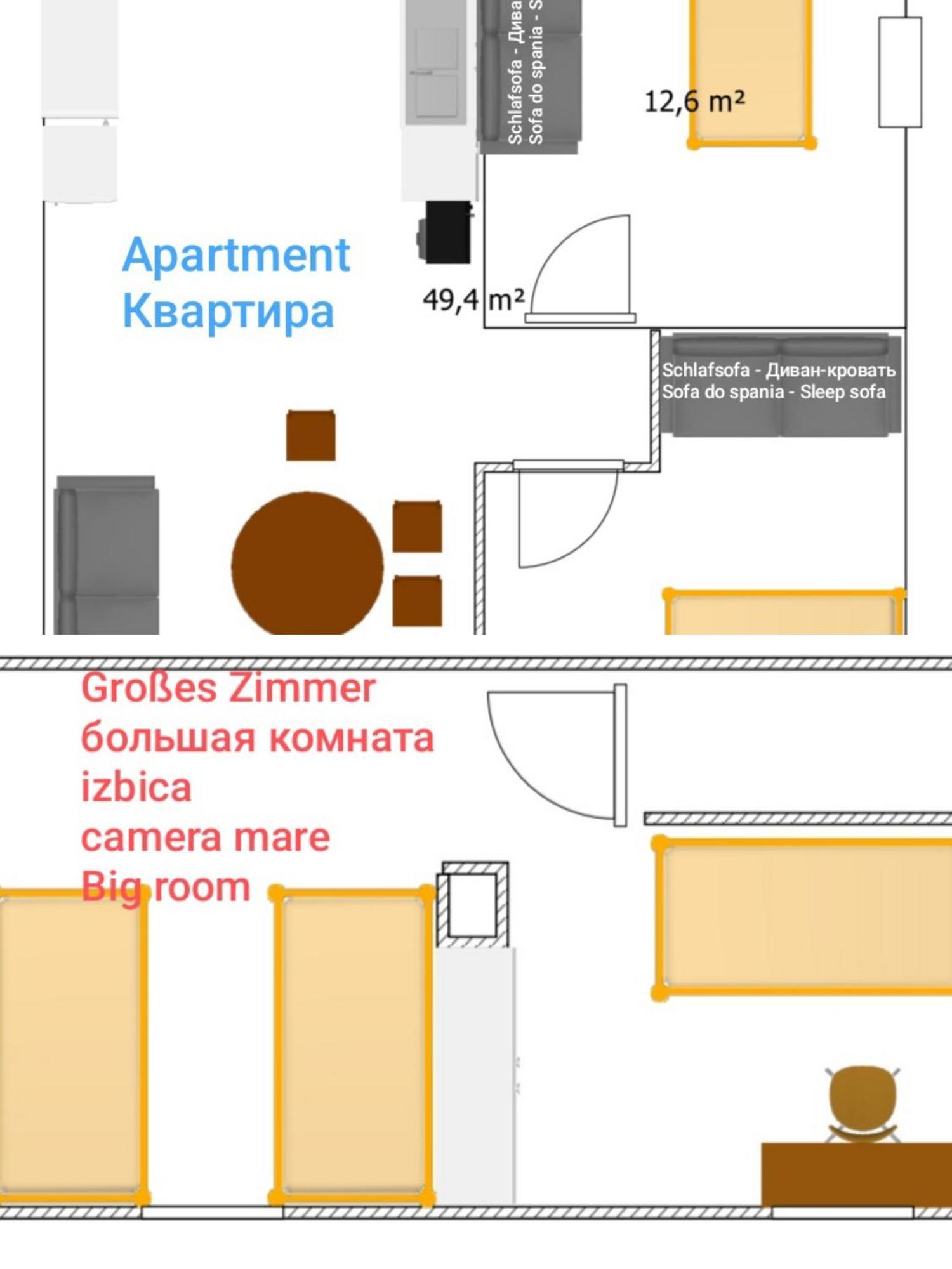 Ferienwohnung Monteurzimmer Plessa Exteriör bild